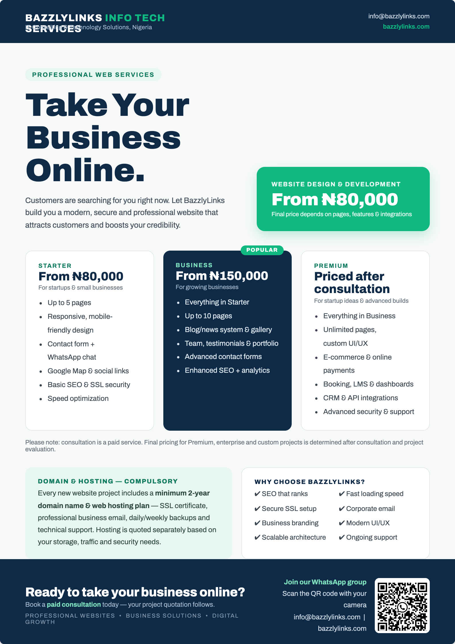 BazzlyLinks flyer