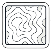Contour Map Tile