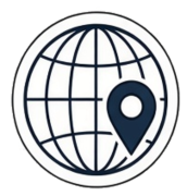 Globe With Pin