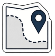 Route Map Pin
